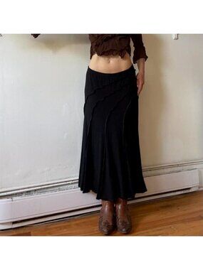 Vintage low-rise maxi skirt — Brooke Chapman